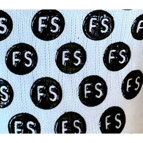 Chaussettes Antidérapantes Football Socks Blanche pour Enfant 